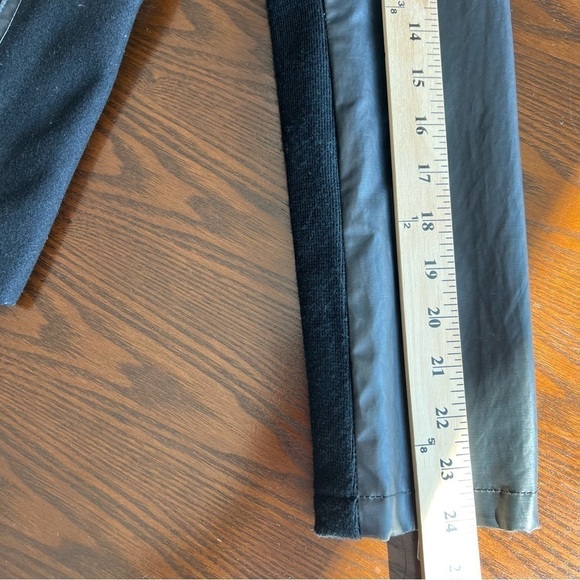 Circus By Sam Edelman Wool Blend Pea Coat Moto Zippers Black Size Small - Picture 13 of 15